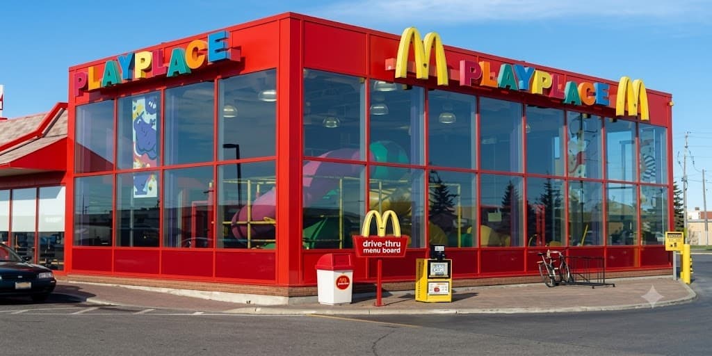McDonald's PlayPlace Glazed Enclosure